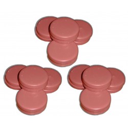 Rose - 3 kg Galets cire pelable