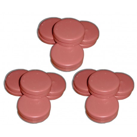 Rose - 3 kg Galets cire pelable