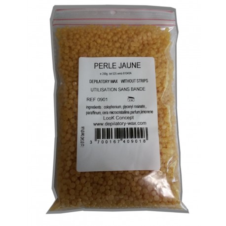 200g Perles de cire à épiler Jaune
