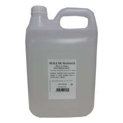 Menthol naturel - Huile de massage adoucissante 5 litres