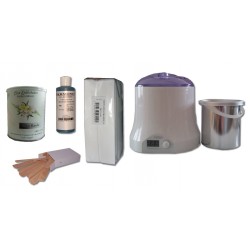 Cid Epil. Kit épilation NACREE BLANCHE Pot 800 ml Cire jetable