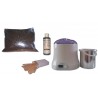 Cid Epil. Kit épilation 800 ml - Cire Traditionnelle Chocolat 1 kg Perles