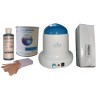 Kit épilation AZUR Pot 800 ml Cire jetable, huile, bandes