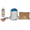 Kit épilation 800 ml - Cire Traditionnelle Jaune 1 kg Pastilles