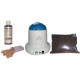 Kit épilation 800 ml - Cire Traditionnelle Chocolat 1 kg Pastilles