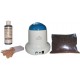 Kit épilation 800 ml - Cire pelable Chocolat 1 kg Pastilles