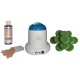 Kit épilation 800 ml - Cire traditionnelle 1 kg galets Verte
