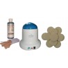 Kit épilation 800 ml - Cire Traditionnelle 1 kg Galets Monoï