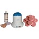 Kit épilation 800 ml - Cire Traditionnelle 1 kg Galets ROSE