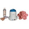 Kit épilation 800 ml - Cire Traditionnelle 1 kg Galets ROSE