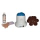 Kit épilation 800 ml - Cire à épiler Traditionnelle 1 kg Galets Chocolat