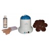 Kit épilation 800 ml - Cire à épiler Traditionnelle 1 kg Galets Chocolat