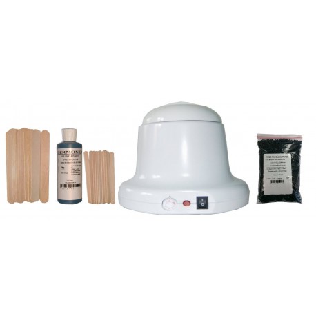 Kit 400ml OUTREMER Cire Pelable 200g Perles pour épilation maillot aisselles.