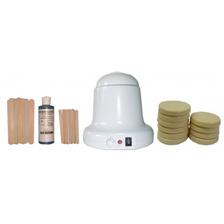 Kit 400ml IVOIRE Cire Pelable 200g Galets, épilation idéale maillot aisselles