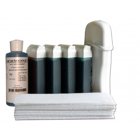 Kit épilation - 4 Recharges de cire à épiler AZUR