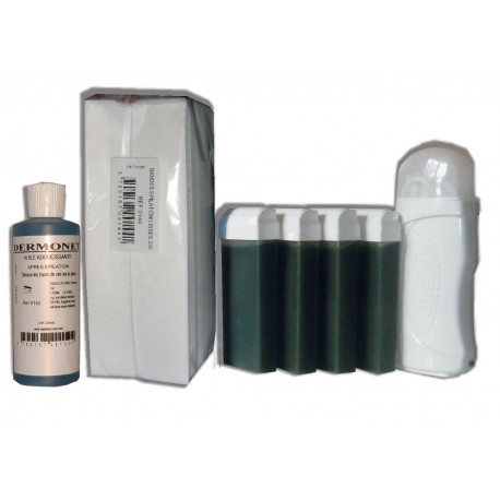 Kit Epil 4 x 100 ml - CHLOROPHYLLE - Cire à épiler