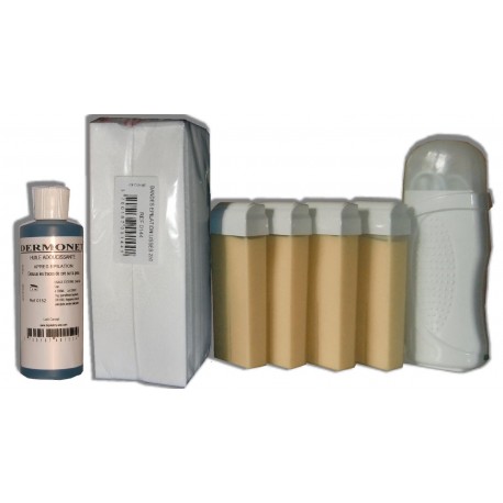 Kit Epil 4 x 100 ml - BLANCHE - Cire à épiler