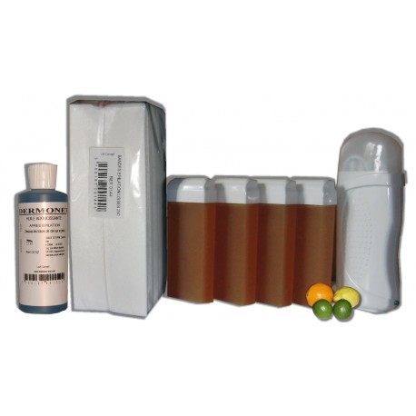 Kit Epil 4 x 100 ml - MIEL AGRUMES - Cire à épiler