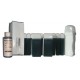 Kit chauffe cire à épiler - 12x100ml - CHLOROPHYLLE - Bandes