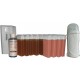 KIT EPILATION 8 x MIEL - 4x ROSE - Bandes + Huile
