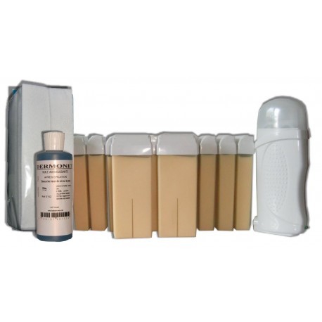 Kit épilation 12 x 100 ml - BLANCHE - Cire à épiler