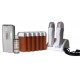 Kit épilation DUO - 6 MIEL Cire à épiler + 250 BANDES + HUILE 