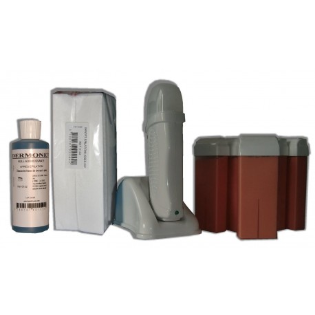 Kit épilation UNO - 6 x 100 ml - ROSE - Cire à épiler