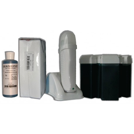 Kit épilation UNO - 6 x 100 ml - AZUR - Cire à épiler