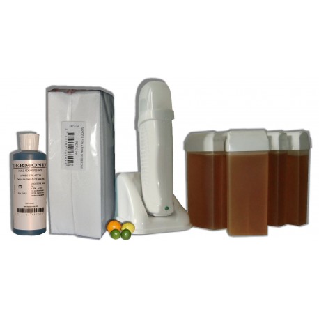 Kit épilation UNO - 6 x 100 ml - MIEL AGRUMES - Cire à épiler