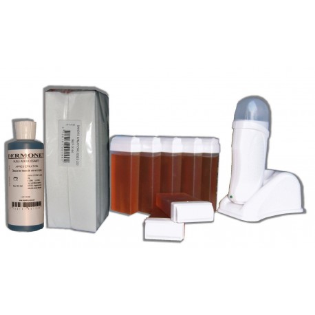 Kit épilation UNO - 7 x 100 ml Cire à épiler - TOPAZ