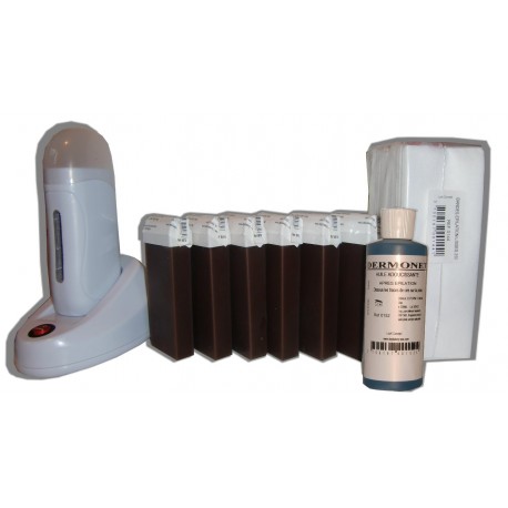 Chocolat - NEO - Kit épilation 6 x 100ml cire roll on