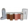 NEO - Kit épilation 8 Miel + 4 Rose x 100ml. Cire roll on