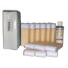 NACREE BLANCHE - 12 recharges de cire à épiler + 250 bandes + huile