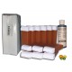 AGRUMES MIEL - 12 Recharges de cire à épiler + 250 Bandes + Huile