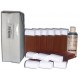 TOPAZ type Miel - 12 recharges cire à épiler + 250 bandes + huile
