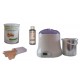 Cid Epil. Kit épilation VERTE, Pot 800 ml Cire traditionnelle