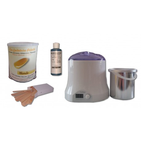 Cid Epil Kit épilation cire pelable BLONDE - Pot de 800 ml