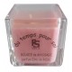 Eau de Rose - 60 g - Bougie de massage Argan