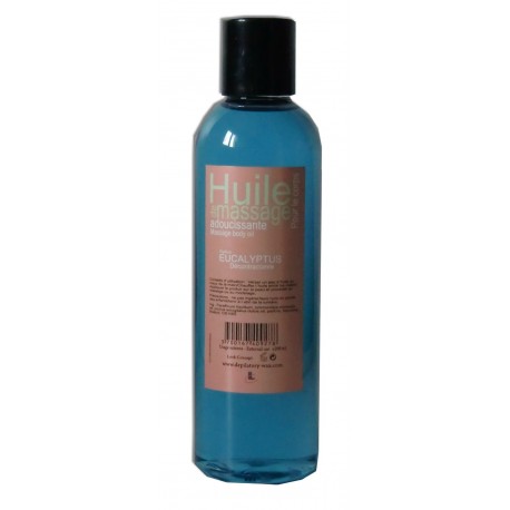 Huile de massage eucalyptus 200 ml