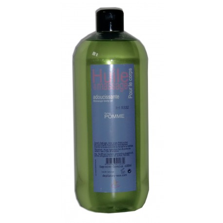 Pomme - Huile de massage adoucissante 1 litre
