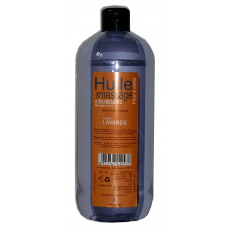 Adoucissante - Lavande - Huile de massage - 1 litre
