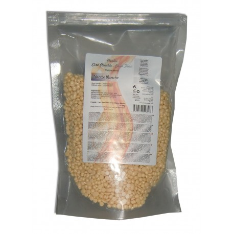 Nacrée blanche - 200g perles de cire pelable