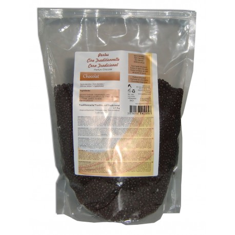 Perles de cire à épiler traditionnelle - Chocolat