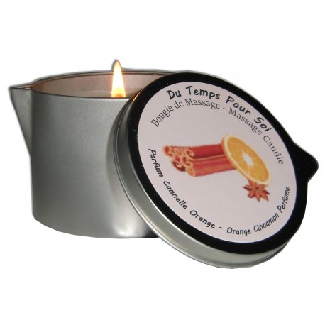 Cannelle Orange 150 g - Bougie de massage