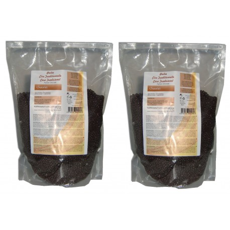 Chocolat - 2 kg Perles Cire chaude