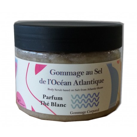 Sel de gommage corps - Thé blanc - 200 g