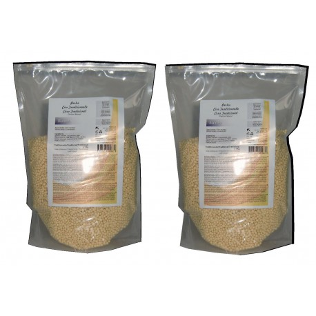 Blanche - 2 kg Perles de cire traditionnelle