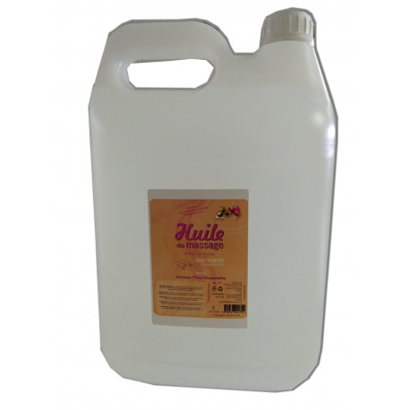 Verveine-Tilleul-Bergamotte - 5 litres - Huile de massage nourrissante