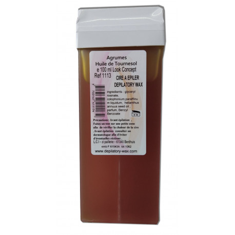 6 recharges AGRUMES cire à épiler végétale