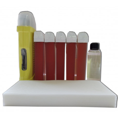 Kit barata 5 x 100 ml TOPAZ - Cire tiède en roll-on